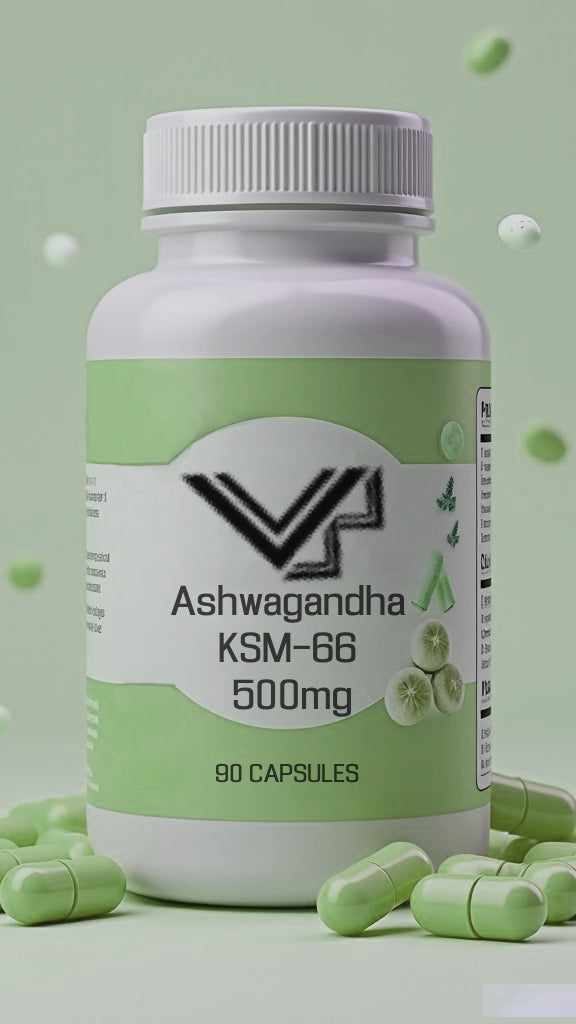 Ashwagandha KSM-66 500mg 90 Capsules