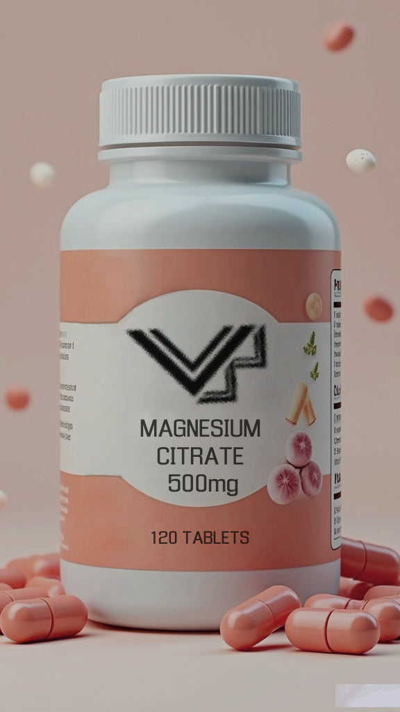 MAGNESIUM CITRATE 500mg 120 TABLETS